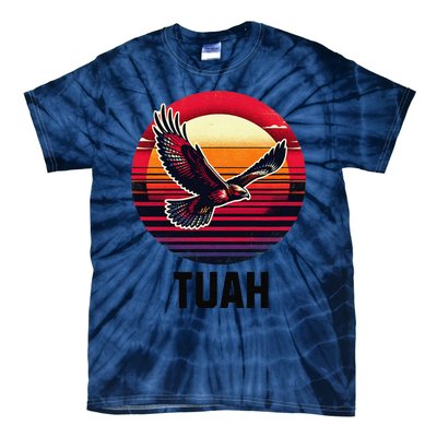 Hawk Tuah Hawk Tush Tie-Dye T-Shirt