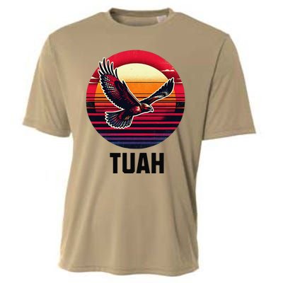 Hawk Tuah Hawk Tush Cooling Performance Crew T-Shirt