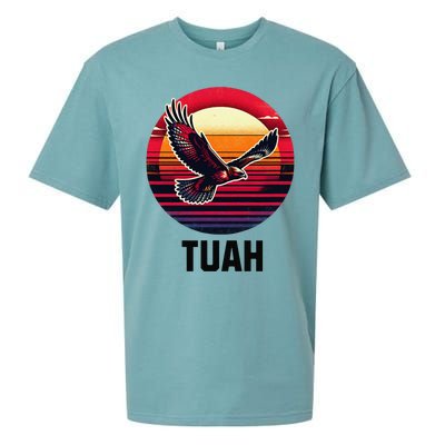 Hawk Tuah Hawk Tush Sueded Cloud Jersey T-Shirt