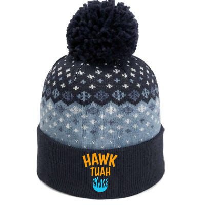 Hawk Tuah The Baniff Cuffed Pom Beanie