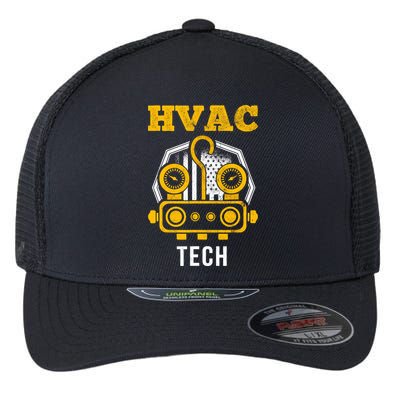 Hvac Tech Hvac Technician Ac Repairman Ac Installer Flexfit Unipanel Trucker Cap