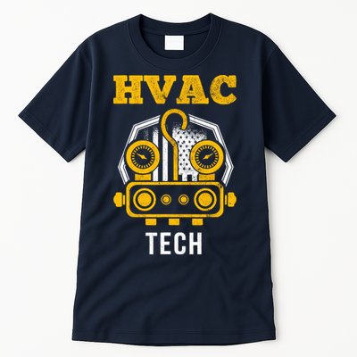Hvac Tech Hvac Technician Ac Repairman Ac Installer Tall T-Shirt