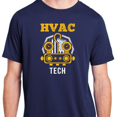 Hvac Tech Hvac Technician Ac Repairman Ac Installer Adult ChromaSoft Performance T-Shirt