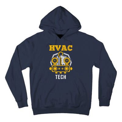 Hvac Tech Hvac Technician Ac Repairman Ac Installer Tall Hoodie