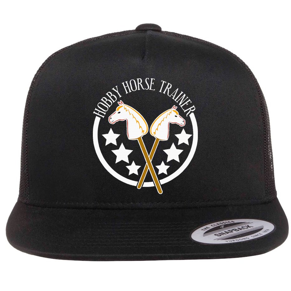 Hobbyhorse Trainer Hobby Horse Flat Bill Trucker Hat