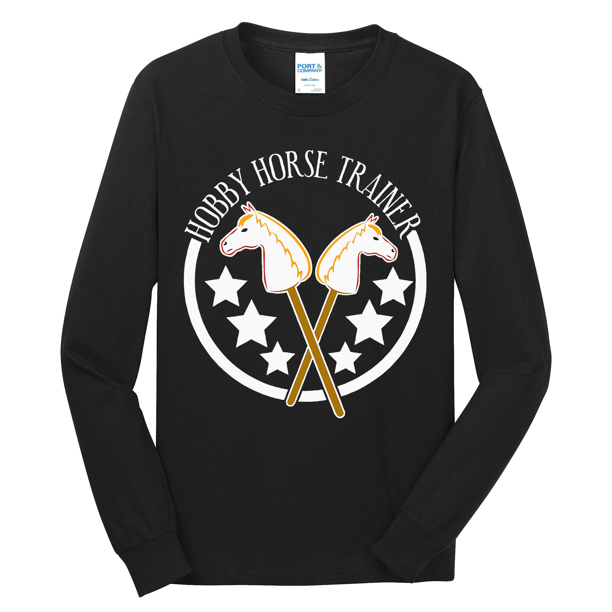 Hobbyhorse Trainer Hobby Horse Tall Long Sleeve T-Shirt