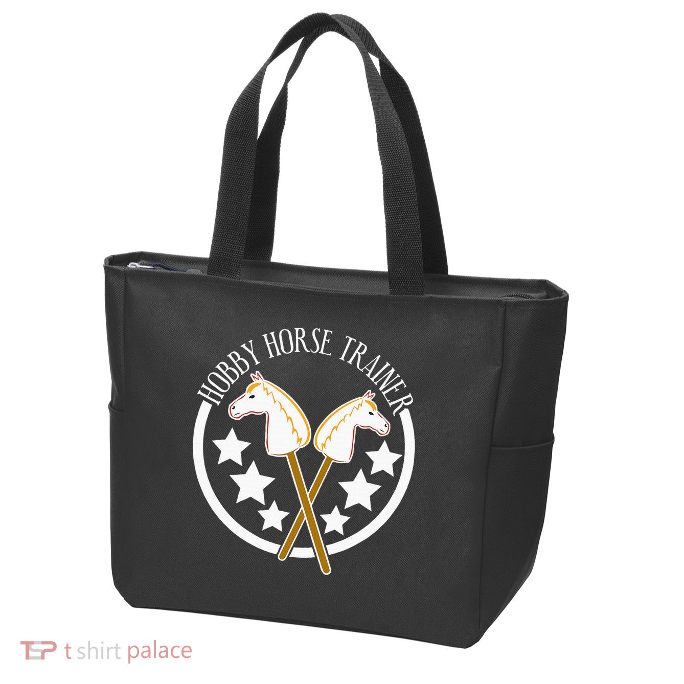 Hobbyhorse Trainer Hobby Horse Zip Tote Bag