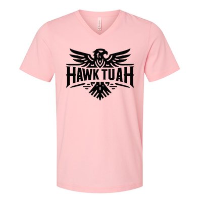 Hawk Tuah V-Neck T-Shirt