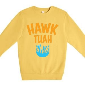 Hawk Tuah Premium Crewneck Sweatshirt