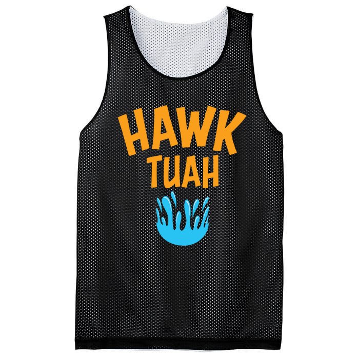 Hawk Tuah Mesh Reversible Basketball Jersey Tank