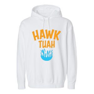 Hawk Tuah Garment-Dyed Fleece Hoodie