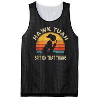 Hawk Tuah Hawk Tuah Spit On That Thang Funny Mesh Reversible Basketball Jersey Tank