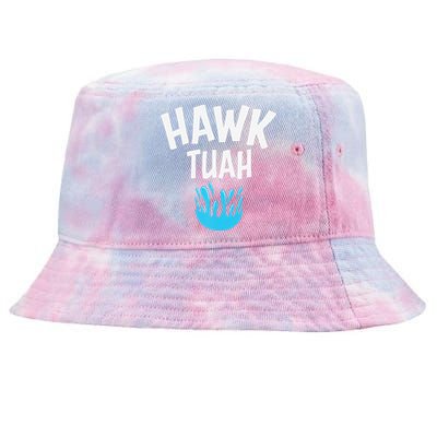 Hawk Tuah Tie-Dyed Bucket Hat