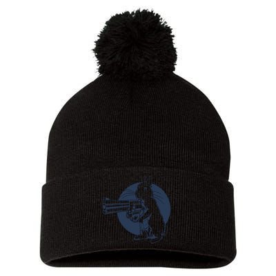 Hare Trigger Pom Pom 12in Knit Beanie
