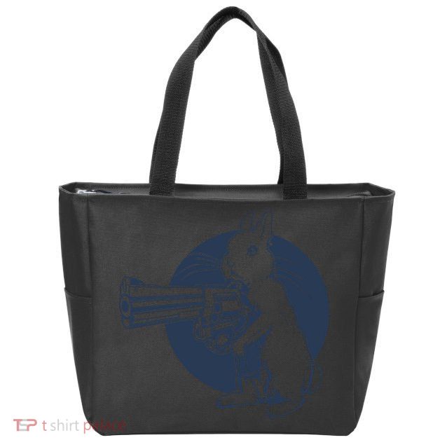 Hare Trigger Zip Tote Bag