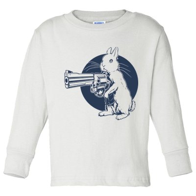Hare Trigger Toddler Long Sleeve Shirt