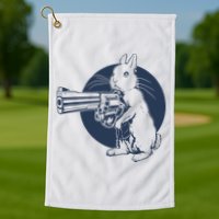Hare Trigger Golf Towel