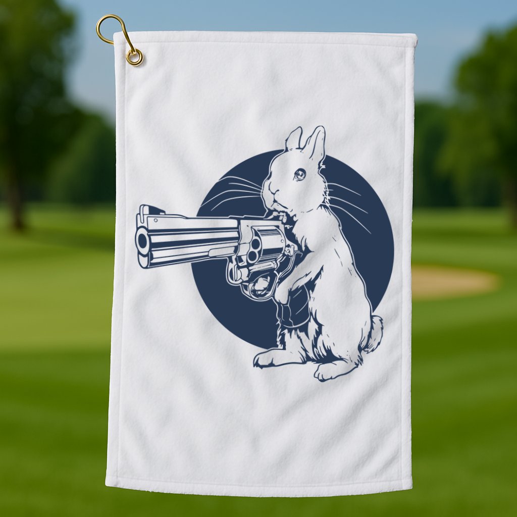 Hare Trigger Golf Towel