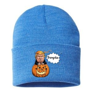 Halloween Trump Sustainable Knit Beanie