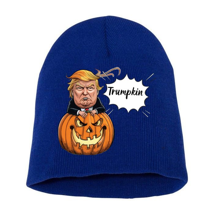 Halloween Trump Short Acrylic Beanie