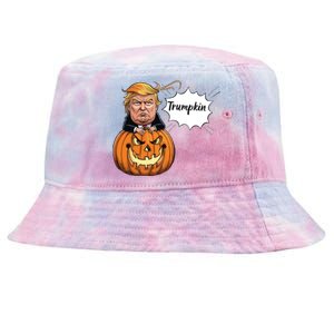 Halloween Trump Tie-Dyed Bucket Hat