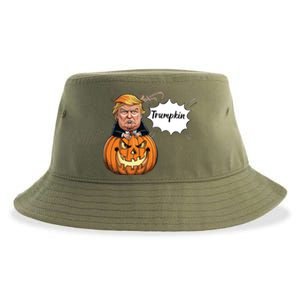 Halloween Trump Sustainable Bucket Hat