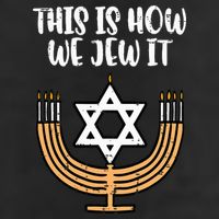 Hanukkah This How We Jew It Chanukah Menorah Adult Drive Performance Visor