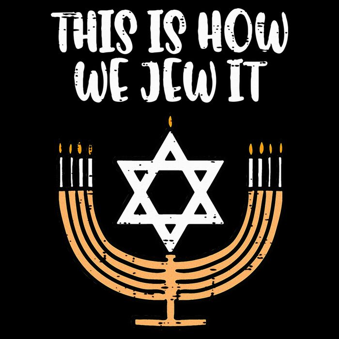 Hanukkah This How We Jew It Chanukah Menorah Wool Snapback Cap
