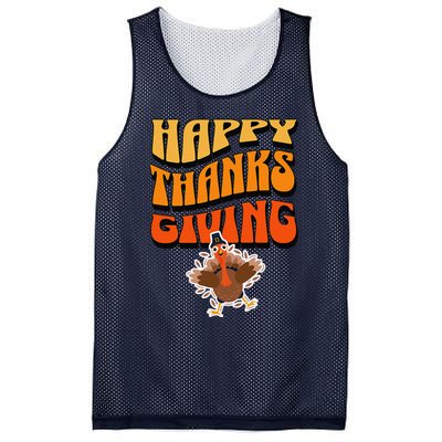 Happy Thanksgiving Holiday Mesh Reversible Basketball Jersey Tank