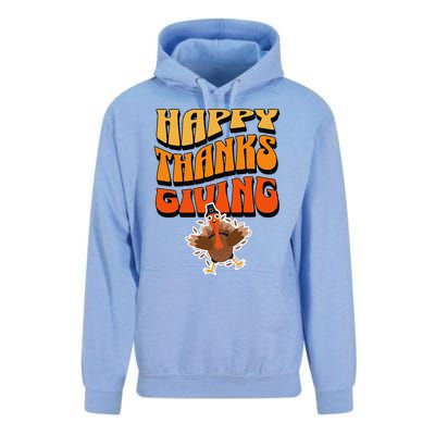 Happy Thanksgiving Holiday Unisex Surf Hoodie