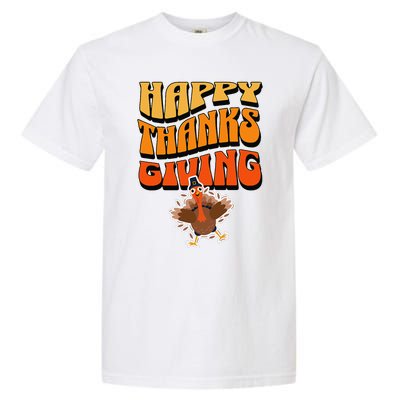 Happy Thanksgiving Holiday Garment-Dyed Heavyweight T-Shirt