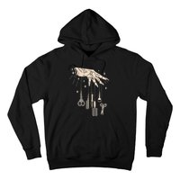 Hairstylist Tattooed Hairdresser Work Hair Salon Hoodie