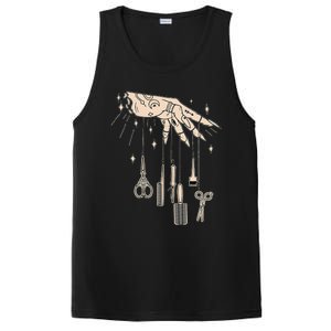 Hairstylist Tattooed Hairdresser Work Hair Salon PosiCharge Competitor Tank