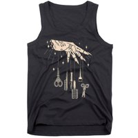 Hairstylist Tattooed Hairdresser Work Hair Salon Tank Top