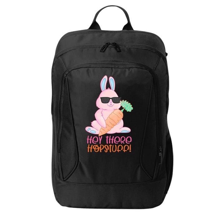 Hey There Hop Stuff Cute Bunny City Backpack