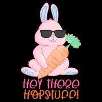 Hey There Hop Stuff Cute Bunny Impact Tech Backpack