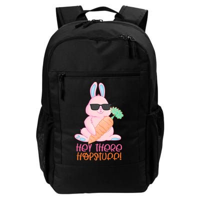 Hey There Hop Stuff Cute Bunny Daily Commute Backpack