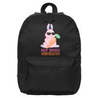 Hey There Hop Stuff Cute Bunny 16 in Basic Backpack