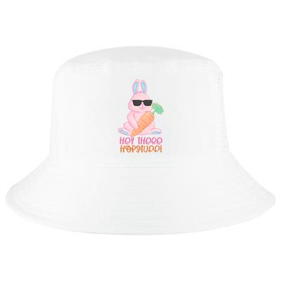 Hey There Hop Stuff Cute Bunny Cool Comfort Performance Bucket Hat