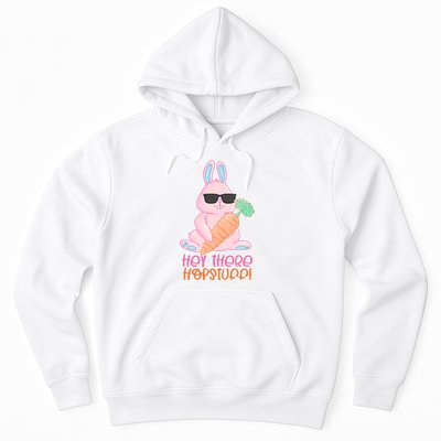Hey There Hop Stuff Cute Bunny Hoodie