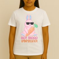 Hey There Hop Stuff Cute Bunny T-Shirt