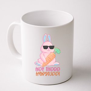 Hey There Hop Stuff Cute Bunny Coffee Mug