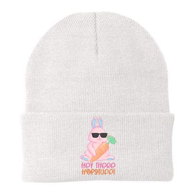 Hey There Hop Stuff Cute Bunny Knit Cap Winter Beanie