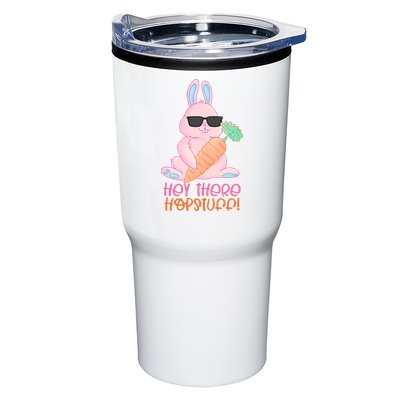 Hey There Hop Stuff Cute Bunny Tumbler