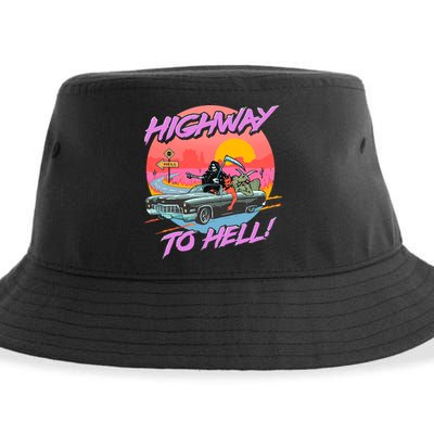 Highway to Hell Sustainable Bucket Hat