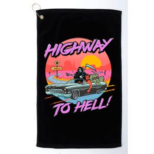 Highway to Hell Platinum Collection Golf Towel