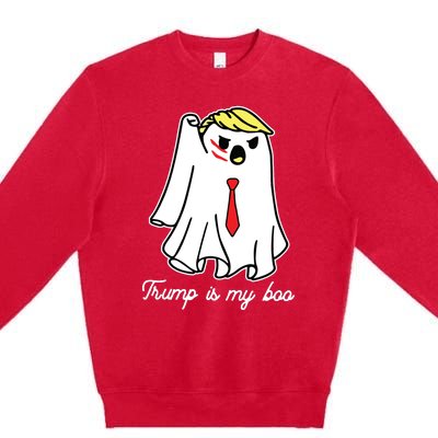 Halloween Trumpkin Premium Crewneck Sweatshirt