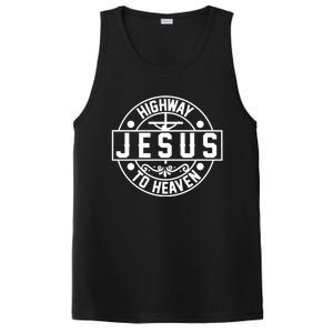 Highway To Heaven Love Jesus Christian Christmas Cool Gift PosiCharge Competitor Tank