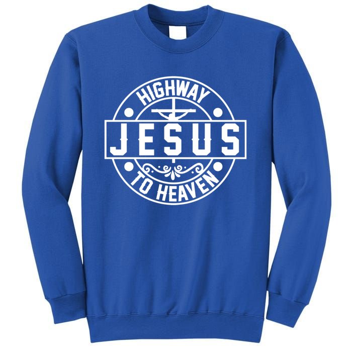 Highway To Heaven Love Jesus Christian Christmas Cool Gift Sweatshirt