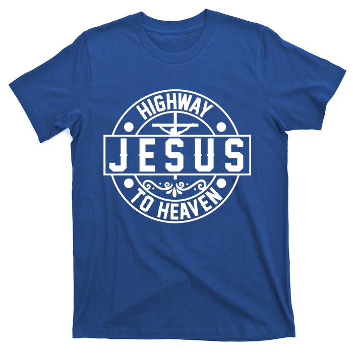 Highway To Heaven Love Jesus Christian Christmas Cool Gift T-Shirt